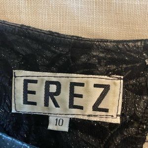 Vintage Erez Lamb suede dress